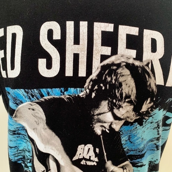 Ed Shereen Divide World Tour t-shirt pop music concert band tee r&b rock Small - Picture 3 of 9